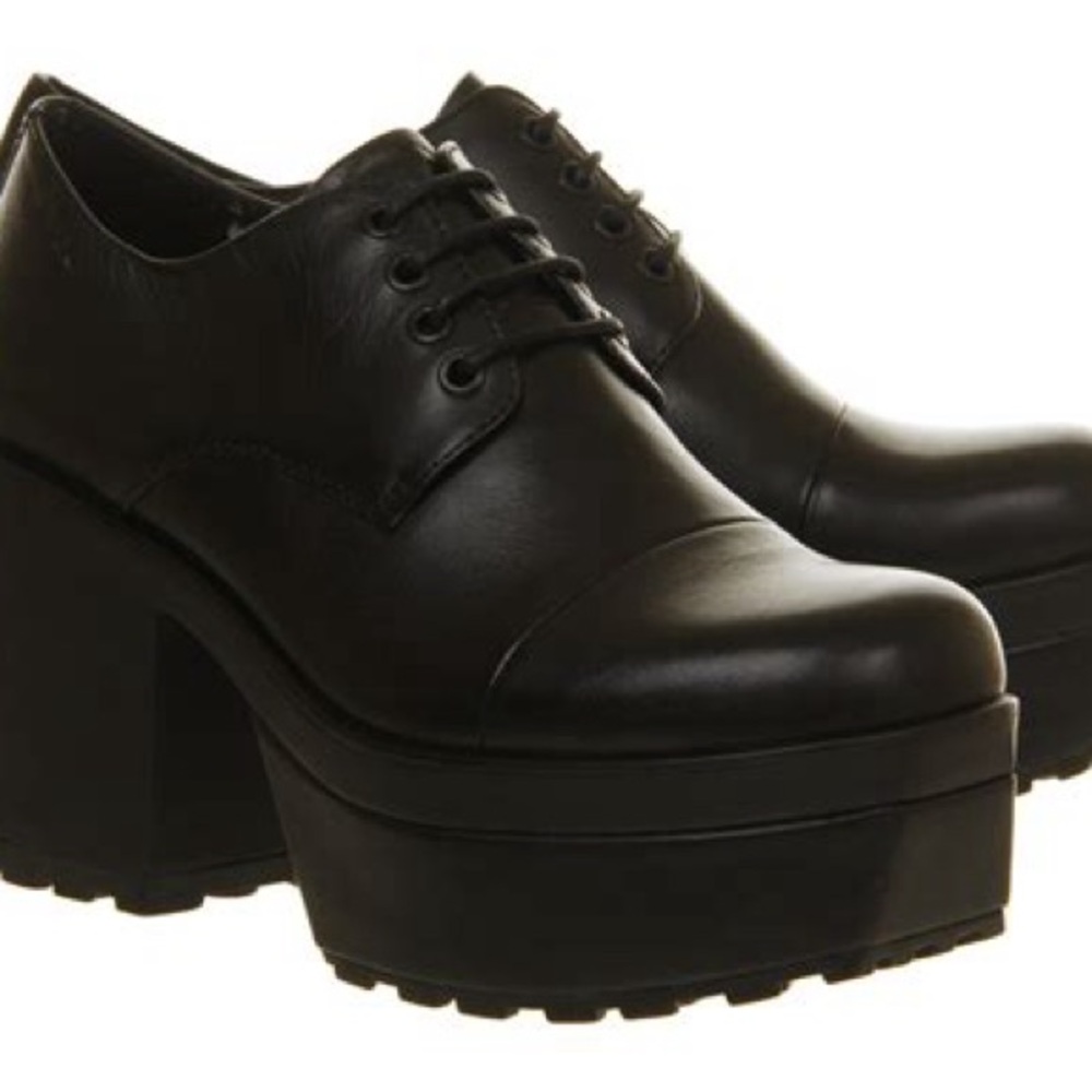 Vagabond Norah Black Leather Platforms - Picture 5 of 7